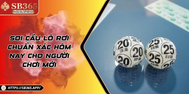 Soi Cầu Lô Rơi Chuẩn Xác Hôm Nay Cho Người Chơi Mới